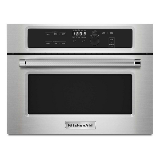 KitchenAid 24" Built-In Microwave, 1000W Cooking