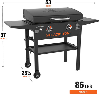 Blackstone 28" Griddle w/ Hood & Side Shelves